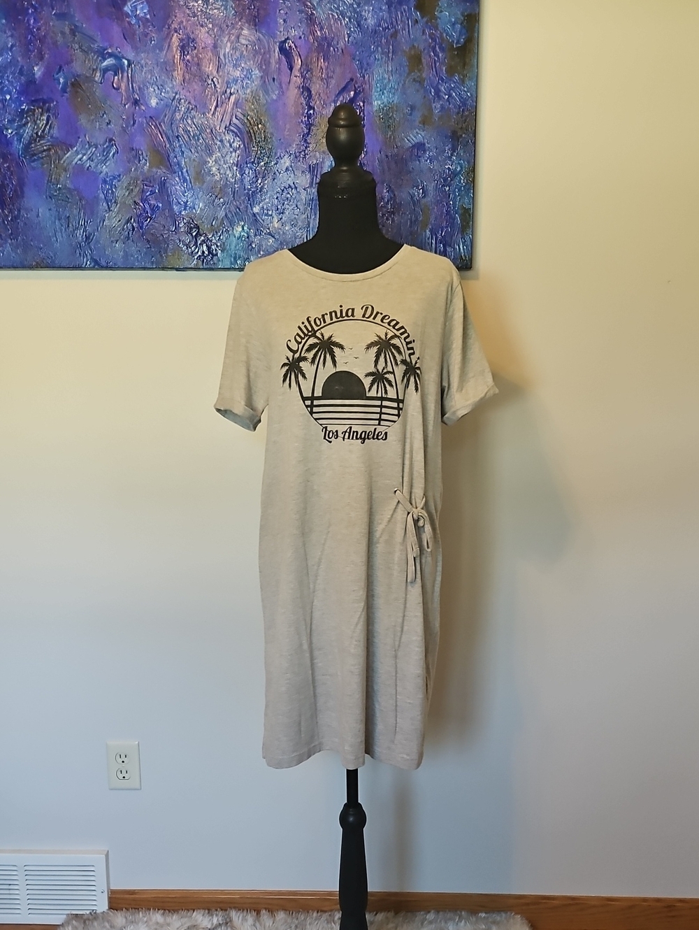 Brave Soul Light Heather Gray Crewneck Tee - Black Label